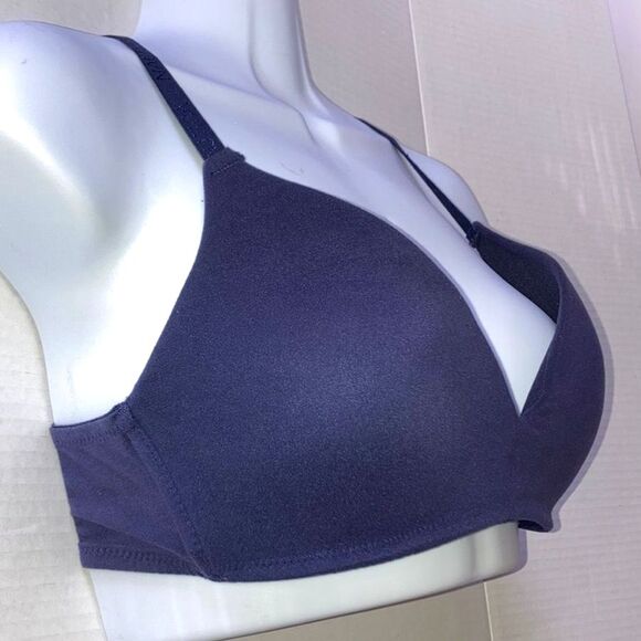 NAUTICA Intimates Navy Blue Bra Womens 36B Style 6394-49 - Picture 2 of 10